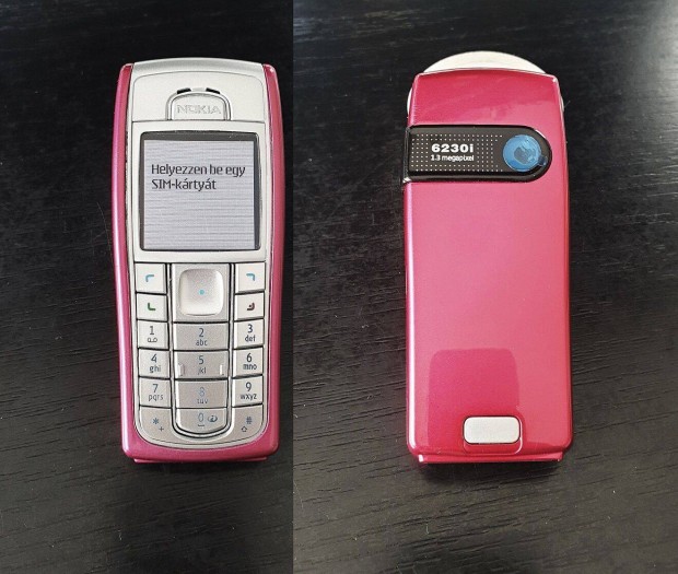 Nokia 6230 pink, jszer, fggetlen magyar nyelv hibtlan telefon