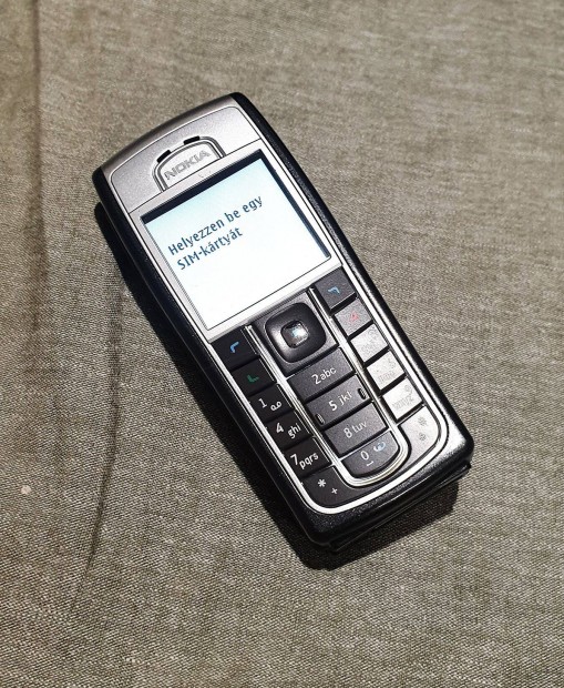 Nokia 6230i jszer, fggetlen, magyar, fekete sznben