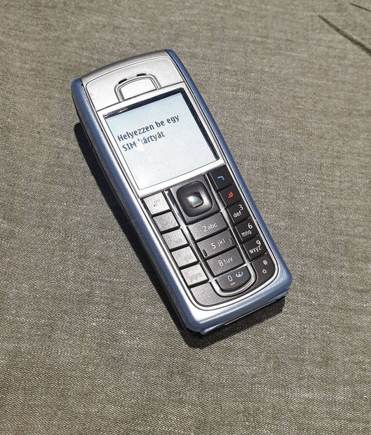 Nokia 6230i jszer, fggetlen, magyar, ritka vilgos kk