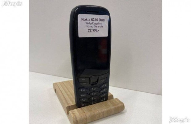 Nokia 6310 Krtyafggetlen Fekete Sznben 1 Hnap Garancival