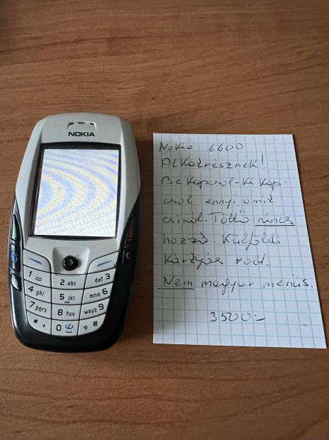 Nokia 6600 Alkatrsznek