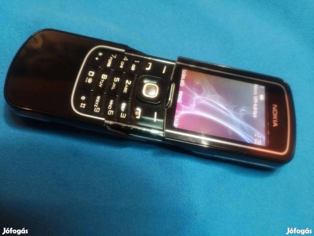 Nokia 8600 fekete Fuggetlen femhazas