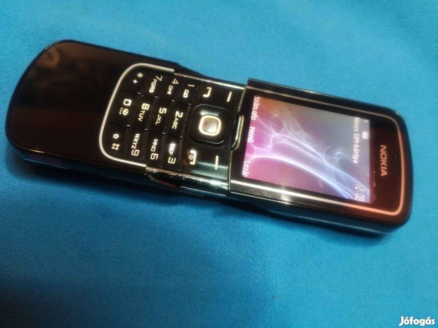 Nokia 8600 fekete Fuggetlen femhazas