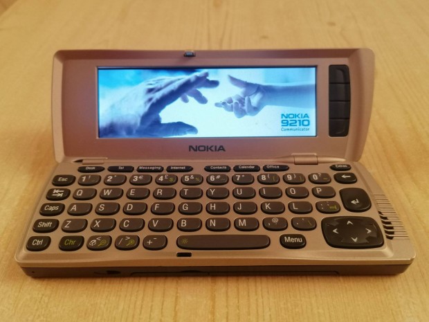 Nokia 9210 kommuniktor communicator retro rgi mobiltelefon