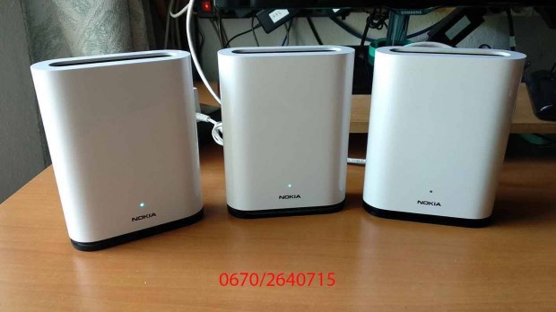 Nokia Beacon Trio okoswifi gigabit mesh router kszlet (0)