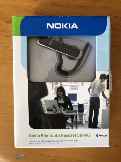 Nokia Bluetooth headset BH 602 szép állapotban gyűjteménybe