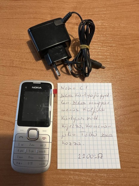 Nokia C1 nem krtyafggetlen 