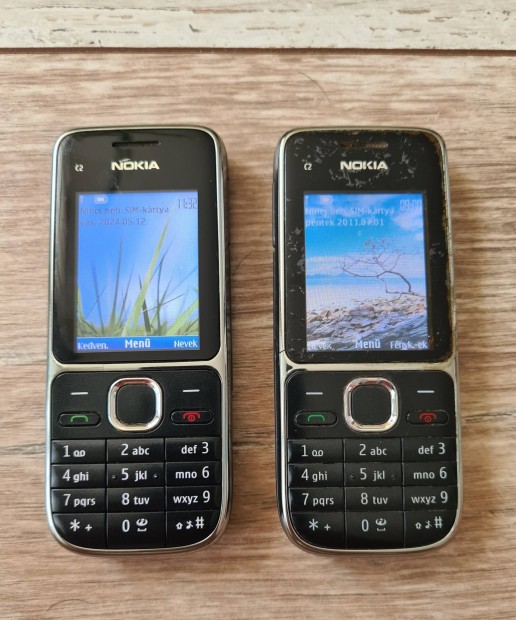 Nokia C2-01 (2db,30-as s 70es fgg) elad!