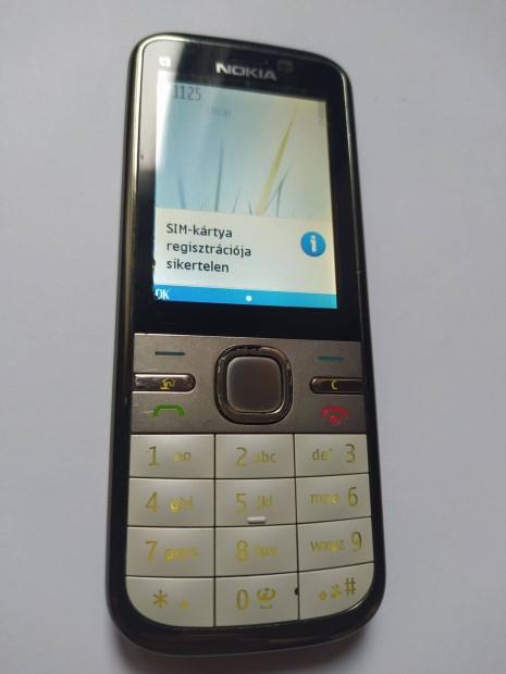 Nokia C5 (Yettel) szp llapotban 2 GB-os memriakrtyval elad