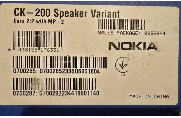 Nokia CK-200 Bluetotth Kihangosító