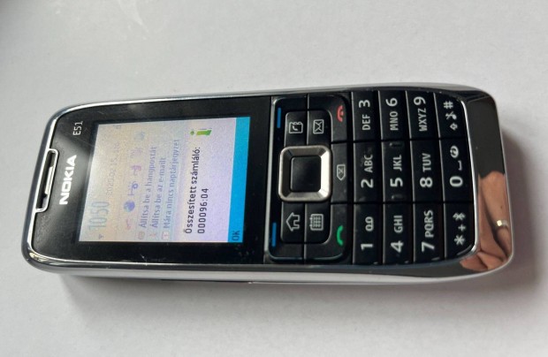 Nokia E51 krtyafggetlen mobiltelefon szp llapotban elad