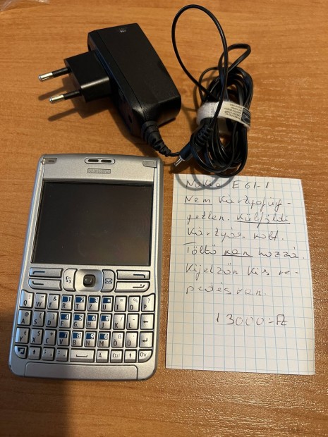 Nokia E61 krtyafggetlen 