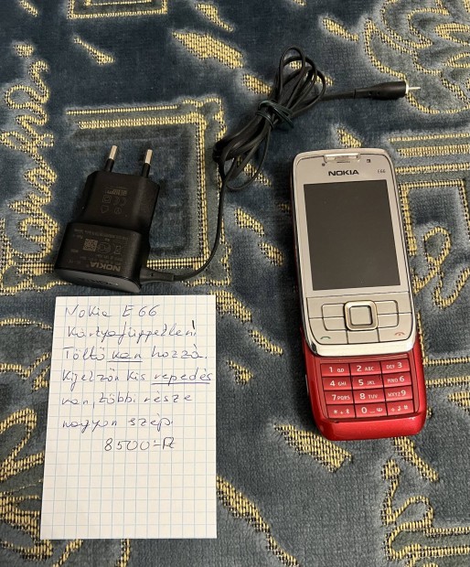 Nokia E66 krtyafggetlen 