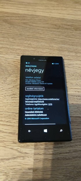Nokia Lumia 720 mobiltelefon