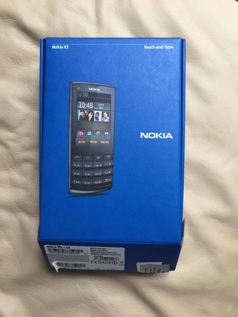 Nokia X3-02 x3 02 fggetlen, dobozban