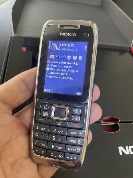 Nokia e51 ( yetteles ) dobozos , flis !