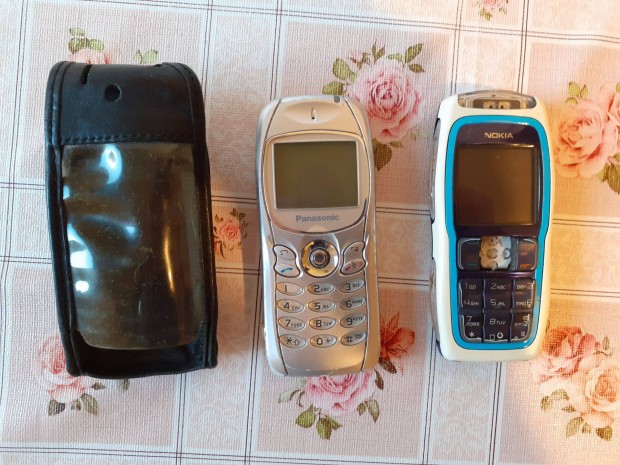 Nokia s Panasonic mobiltelefon mobil telefon plusz egy br tok