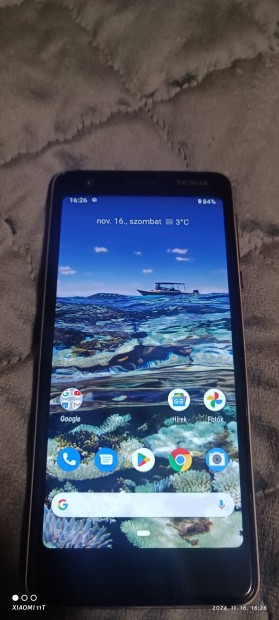 Nokia ta - 1063 android one, dupla sim, jszer hibtlan. Posta 