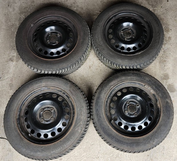 Nokian 185/65 R15 téli kerék, gumi, felni 6Jx15H2 ET49