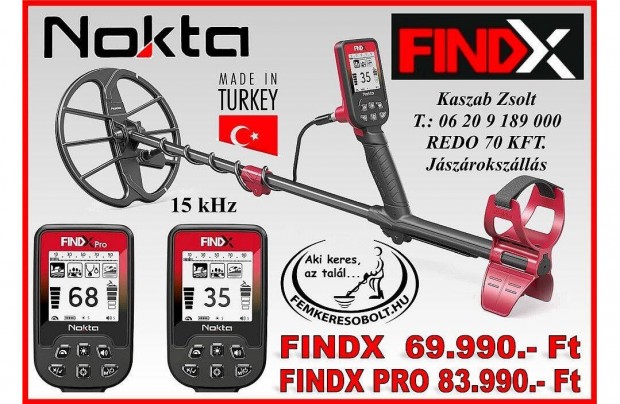 Nokta Findx j fmkeres fmdetektor