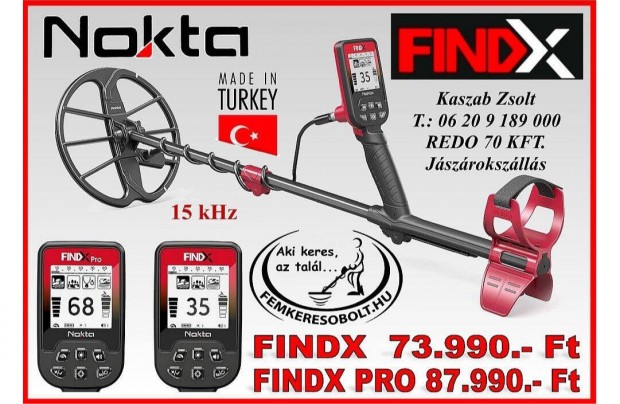 Nokta Findx j fmkeres fmdetektor