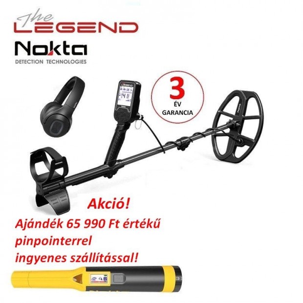 Nokta Legend WHP Pack fmdetektor fmkeres ajndk AccuPoint pinpoin