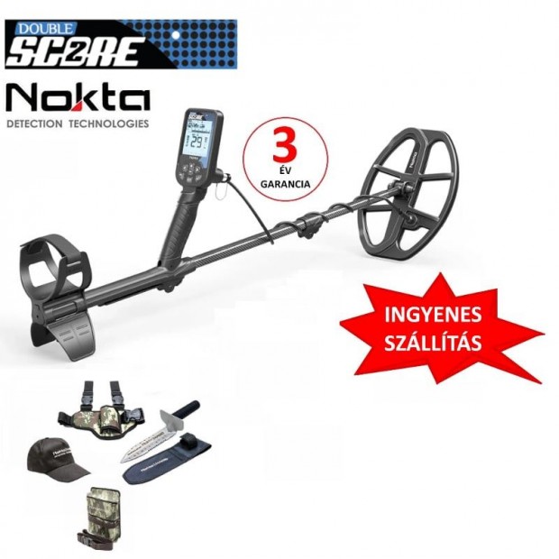 Nokta Score 2 fmkeres fmdetektor + Starter pack