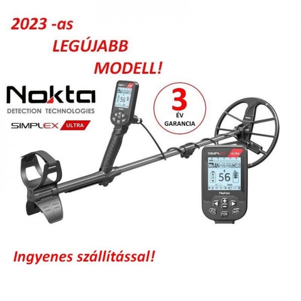 Nokta Simplex Ultra fmkeres fmdetektor