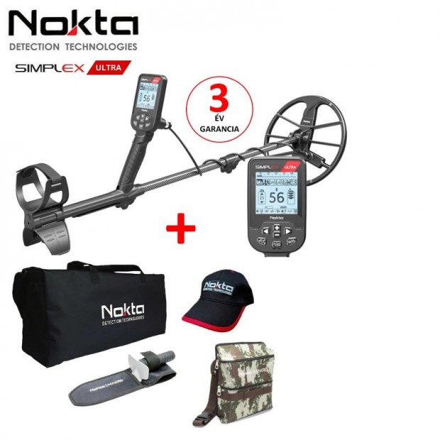 Nokta Simplex Ultra fmkeres fmdetektor + ajndk kiegsztk