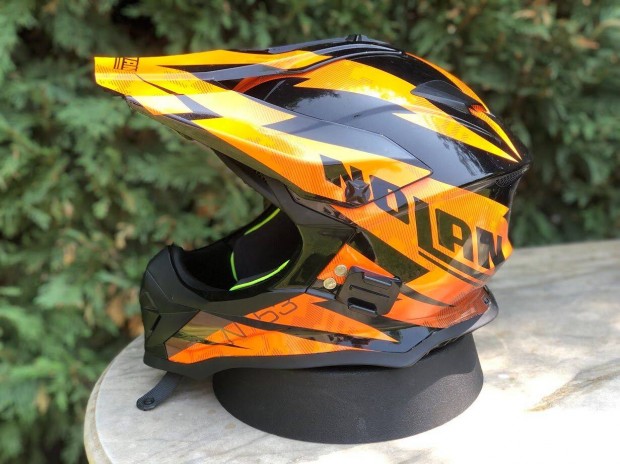 Nolan N53 Cross bukósisak M-es, MX, enduro KTM. Ingyen Foxpost!