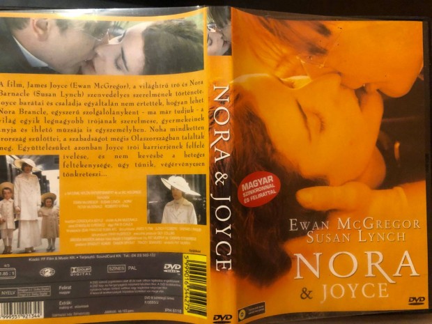 Nora s Joyce (karcmentes, Ewan Mcgregor) DVD