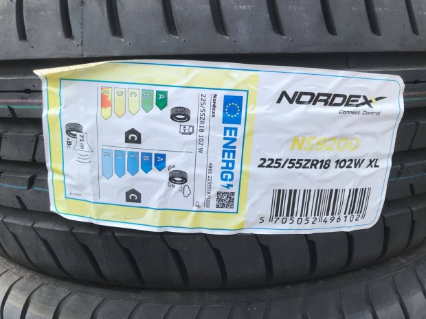 Nordexx 225/55ZR 18 102 W vadi új gumik tiguan