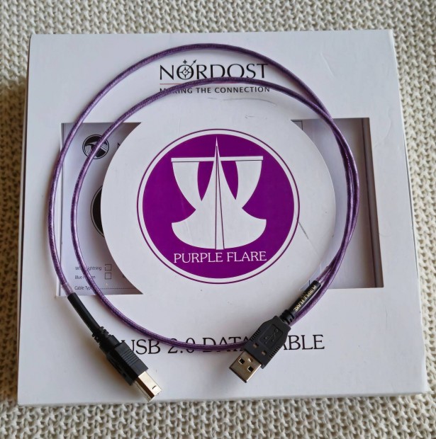 Nordost Purple Flare 1m usb A-B kbel