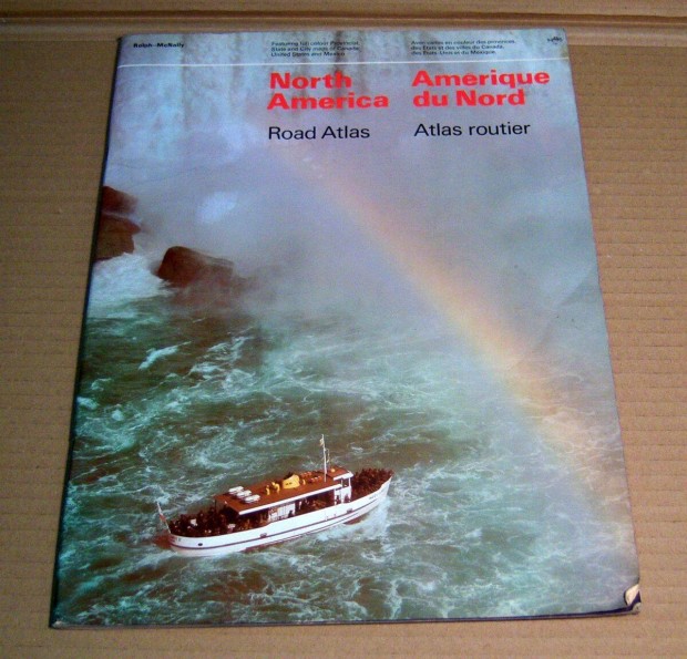 North America Road Atlas (Rolph-Mcnally) kb.1978