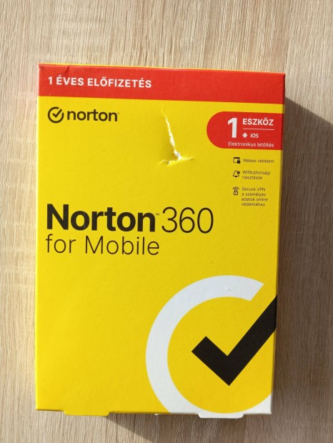 Norton 360 Mobile HU 1 Felhasználó 1 eszköz 12MO Generic GUM MM Antiví
