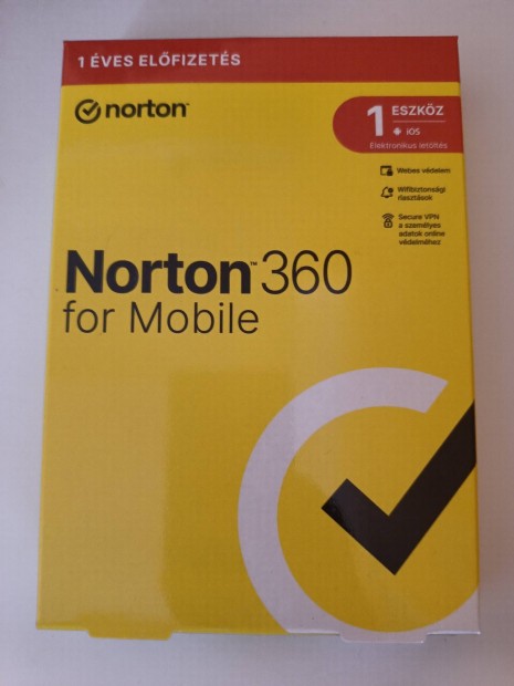 Norton 360 for Mobile dobozos bontatlan elad