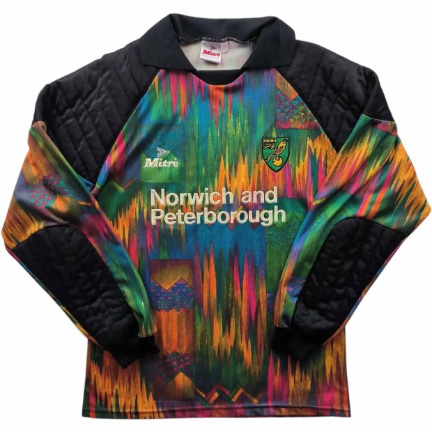 Norwich City 1994-96 Mitre kapus foci mez M-es