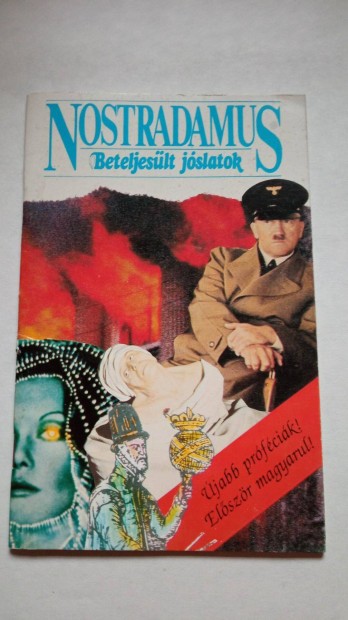 Nostradamus Beteljesült jóslatok c füzet 300 Ft