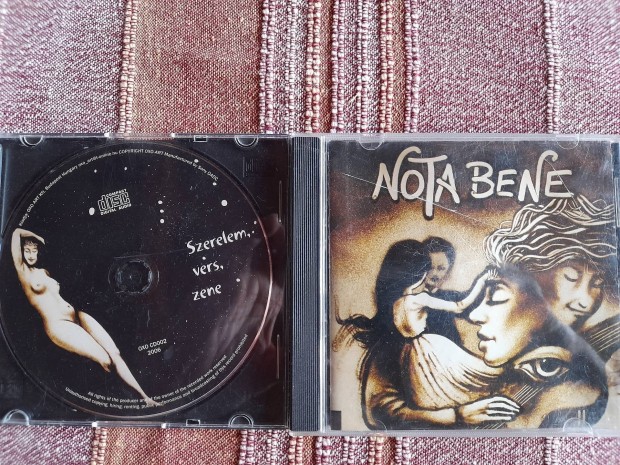 Nota Bene Szerelem Vers Zene 3 CD