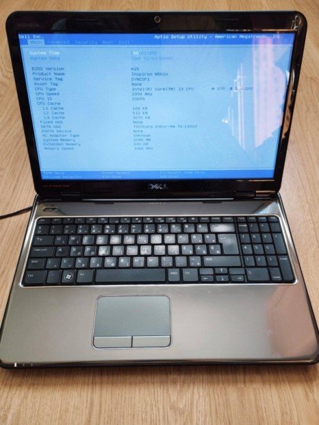 Notebook Laptop Dell Inspiron N5010 alkatrsznek