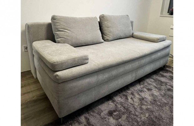 Novel Boxspring Kanap textil vilgosszrke