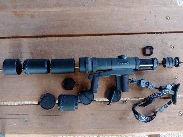 Novoflex Noflexar Bazooka 600mm + 400mm objektív