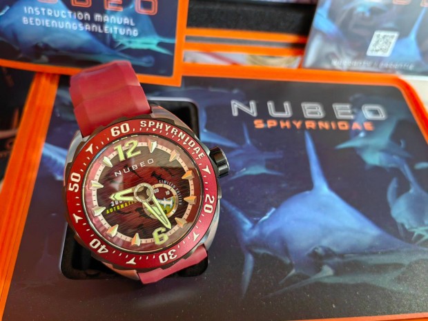 Nubeo Sphyrnidae Neptone 100 darabos Limitált Kiadás automata búvár