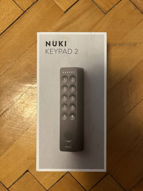 Nuki keypad 2 ajtbelptet ujjlenyomatot rzkel