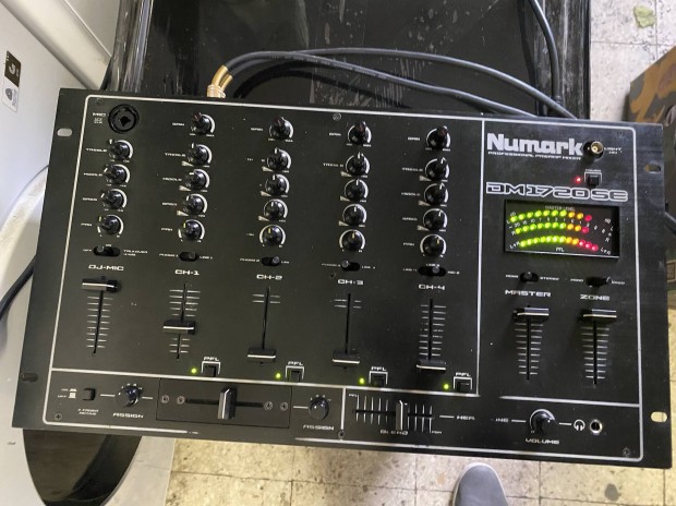 Numark DM-1720s Dj  Mixer kever Pult. Tkletesen mkdik