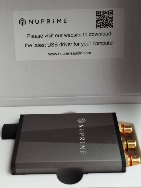 Nuprime Udsd DAC, s fejhallgat erst, DSD 512, jszer llapotban