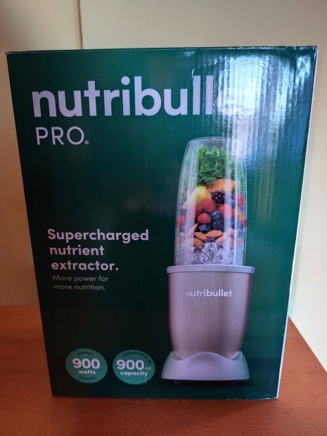 Nutribullet Pro Turmixgp, 900W Knny, Ers, Praktikus Bronz j