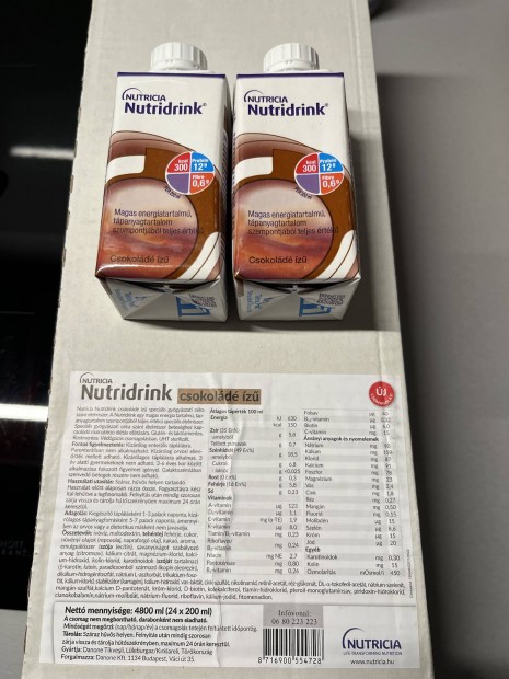 Nutridrink csokold z ital 48 db (2 doboz)