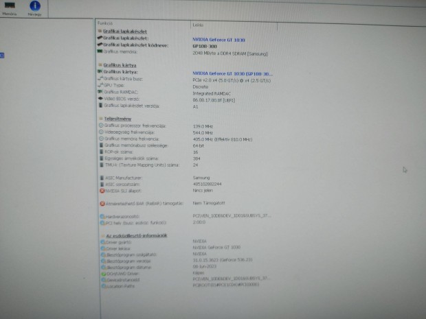 Nvidia 1030 gt normal/low profile adapterrel
