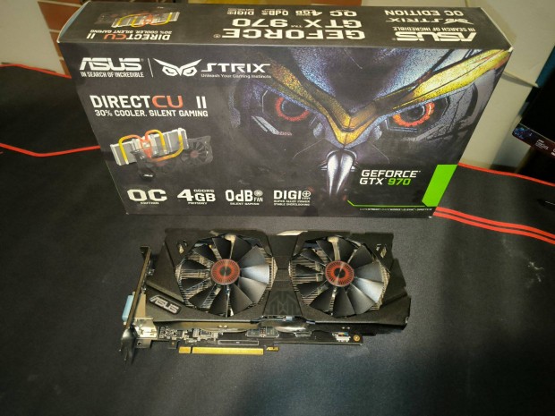 Nvidia Geforce Strix Gtx 970 4GB 256BIT Videkrtya